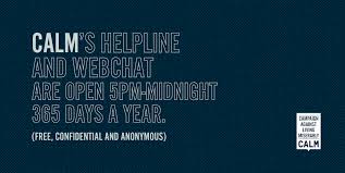 CALM Helpline Image